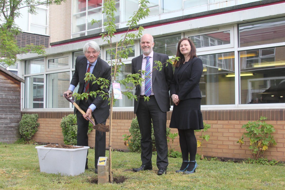 Tree planting in May