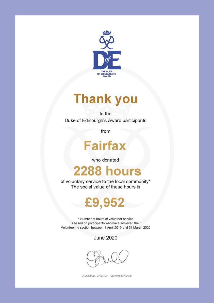 Duke of Edinburgh Voluntary Service